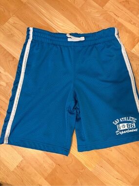 GAP Athletic Blue  kids Mesh Shorts